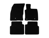 KUGA 12/2019-02/2024 VELOUR FLOOR MATS FRONT AND REAR,BLACK