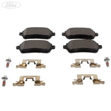 FIESTA MK7 MK8 MOTORCRAFT FRONT BRAKE PADS SET 2008-2016