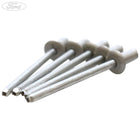Metal Blind Rivet x5 Set Of Five Silver W525100-S427