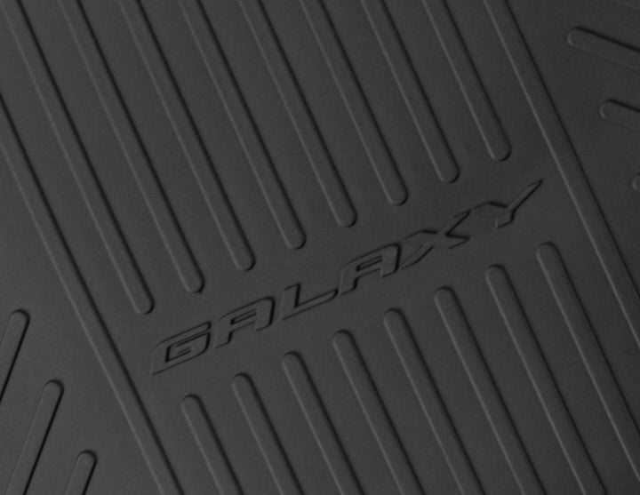 GALAXY FROM 05/2015 RUBBER FLOOR MATS FRONT,BLACK