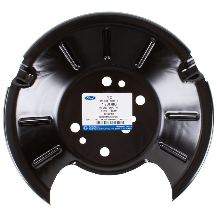 FIESTA REAR BRAKE DISCS SPLASH SHIELD 01/2013-