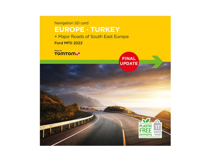 TOMTOM* MAP UPDATE FOR FORD MFD SATELLITE NAVIGATION SYSTEM