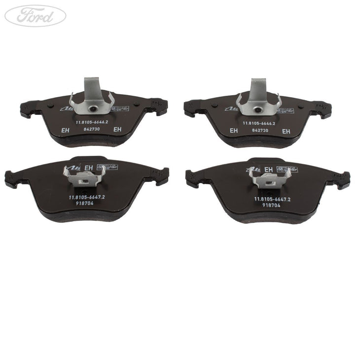 FOCUS ST ST225 FRONT BRAKE PAD AXLE SET 2004-2008