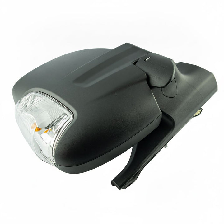 TRANSIT O/S REAR VIEW MIRROR LARGE HEAD & SHORT ARM 2019-ONWARDS