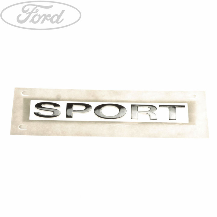 FOCUS MK2 FIESTA MK5 SPORT TAILGATE NAME PLATE BADGE EMBLEM