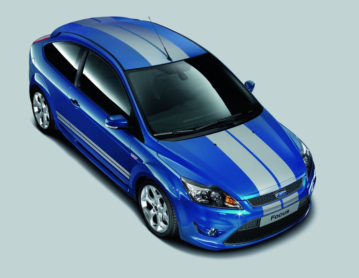 FOCUS 01/2008-12/2010 GT TAILGATE STRIPE KIT PERFORMANCE BLUE