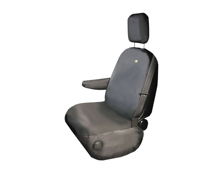 TRANSIT CUSTOM & TRANSIT HDD* SEAT COVER SINGLE PASSENGER SEAT, GREY