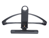 COAT HANGER WITH DOCKING UNIT,MATT BLACK