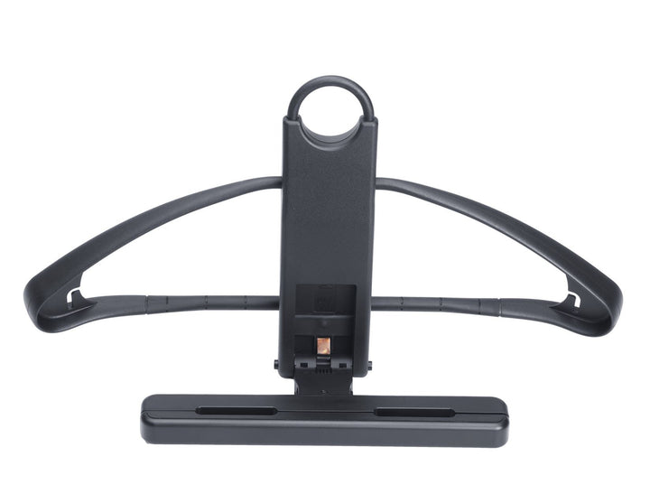 COAT HANGER WITH DOCKING UNIT,MATT BLACK