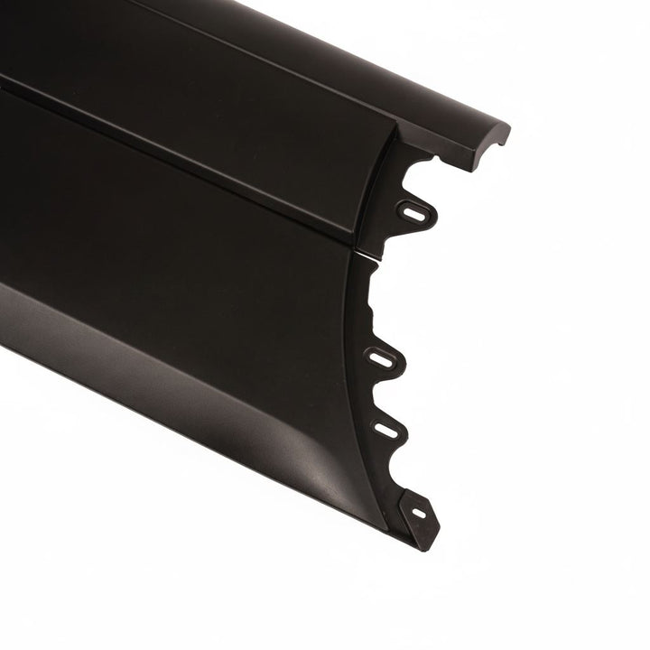 TRANSIT LWB EXTENDED FRAME VAN KOMBI N/S REAR BUMPER END CAP CARBON BLACK SIDE MARKER 2019-ONWARDS
