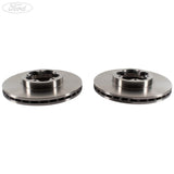 TRANSIT MK6 FRONT VENTED BRAKE DISC 4WD RWD 2006-2014