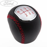 GEAR CHANGE LEVER KNOB RED ST TDCI 6-SPEED MANUAL MMT6
