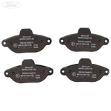 KA 1.2 MPI Motorcraft Front Brake Pads Set 2009-2016