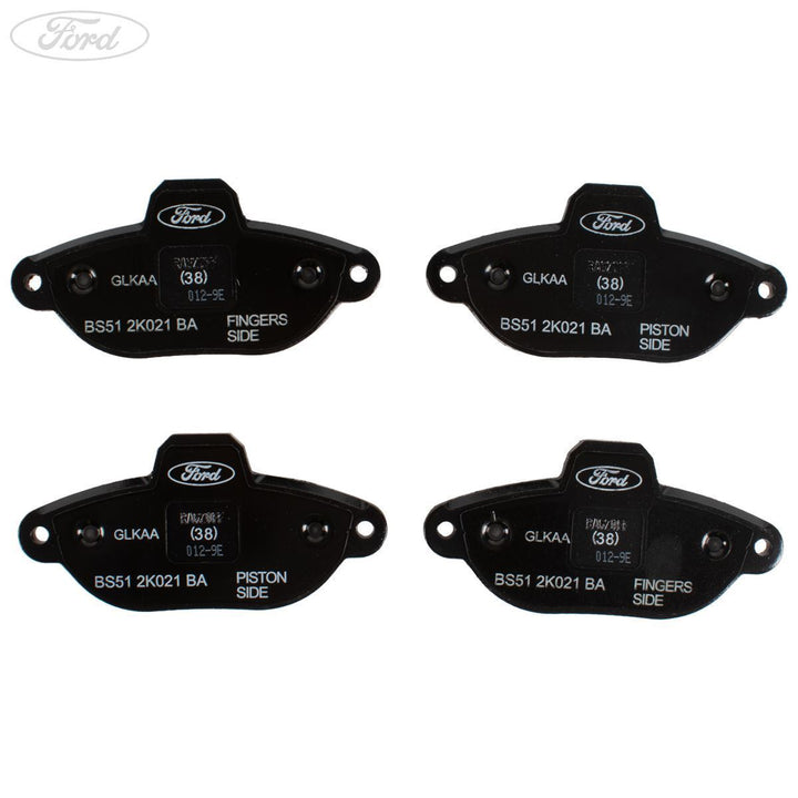 FRONT KA 1.2 FRONT BRAKE PAD AXLE SET + WEAR SENSOR