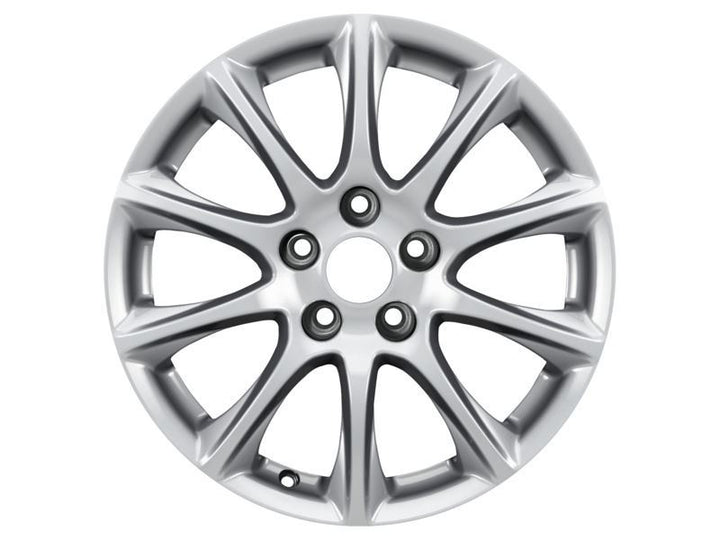 SET OF 4 ALLOY WHEELS WITH FITTING  10/2017