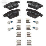 MONDEO MK3 MOTORCRAFT 1.8 2.0 TDCI REAR BRAKE PADS AXLE SET