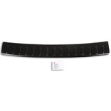 FOCUS  CLIMAIR® ®* REAR BUMPER PROTECTOR RIBBED PLATE, CONTOURED, MATT BLACK 2014-2018