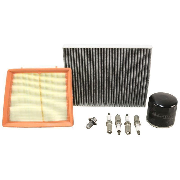FIESTA 5 SERVICE KIT OIL AIR CABIN FILTER SPARK PLUG
