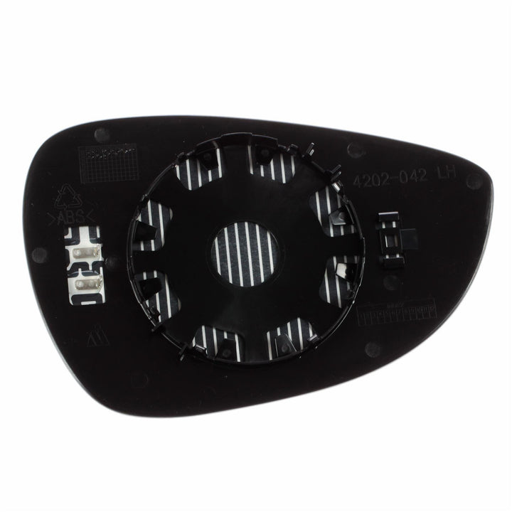 FIESTA N/S LEFT WING MIRROR GLASS