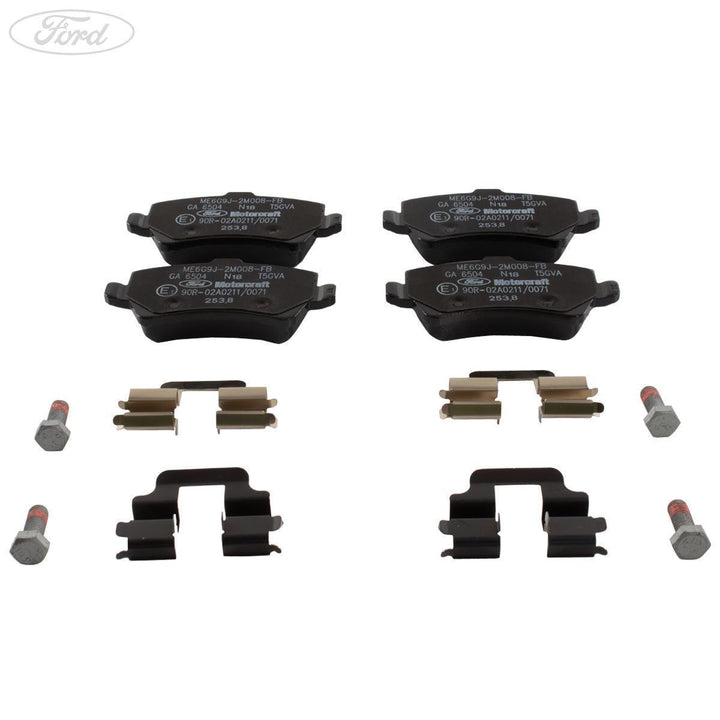 GALAXY MONDEO S-MAX MOTORCRAFT REAR BRAKE PADS AXLE SET