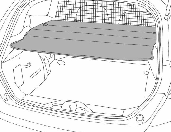 FIESTA VAN FROM 08/2019 NOVETUD* LOAD COMPARTMENT COVER