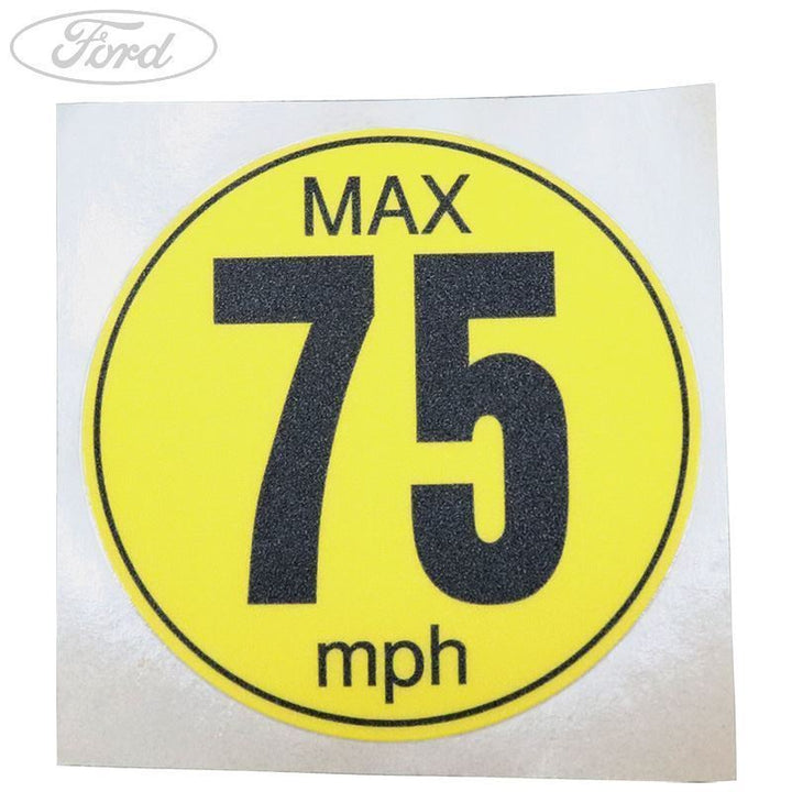 TIRE PRESSURE INSTRUCTION DECAL