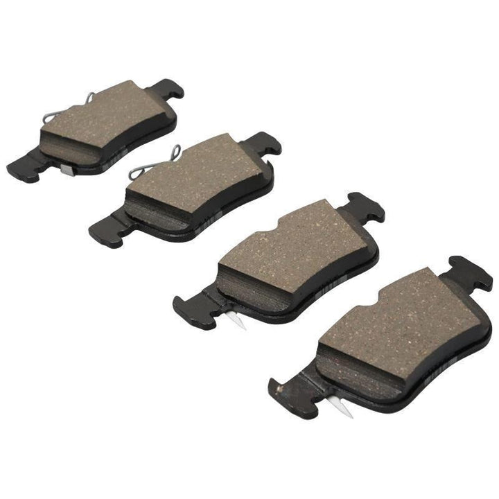 Nilm Rear Pad Rear Brake Pad Kit For Vehicles With Vented Front & Solid Rear Brake D ...