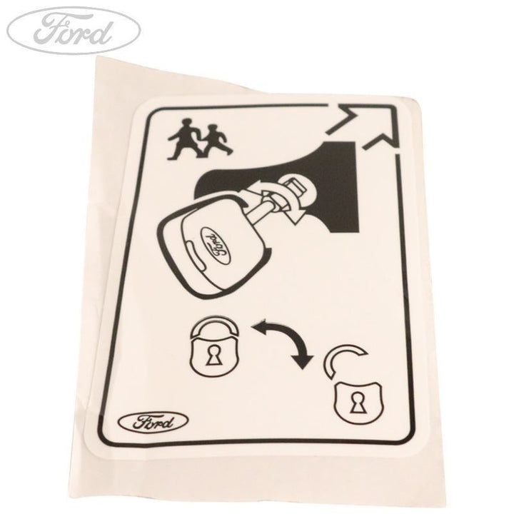 CHILD SAFETY LOCK DECAL