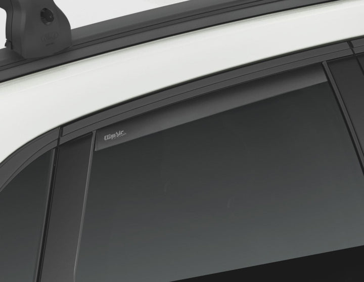 EDGE FROM 01/2016 CLIMAIR®* WIND DEFLECTORS FOR REAR DOOR WINDOWS,BLACK