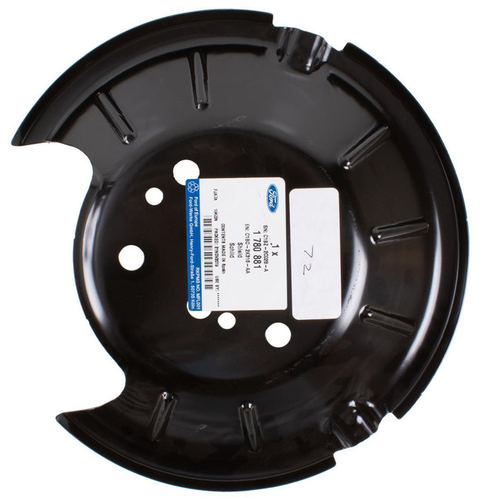REAR BRAKE DISCS AND CALIPERS SHIELD