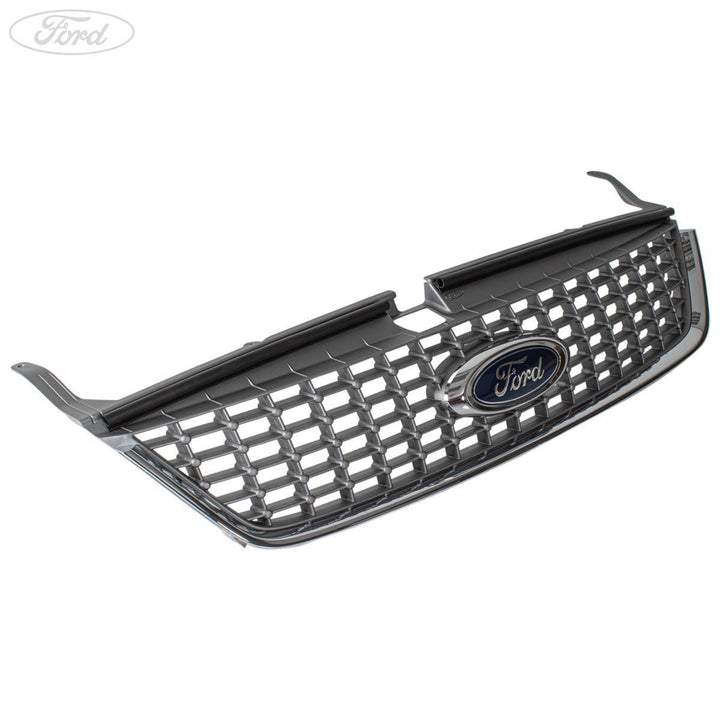 MONDEO FRONT BUMPER UPPER RADIATOR GRILLE SILVER 07-10