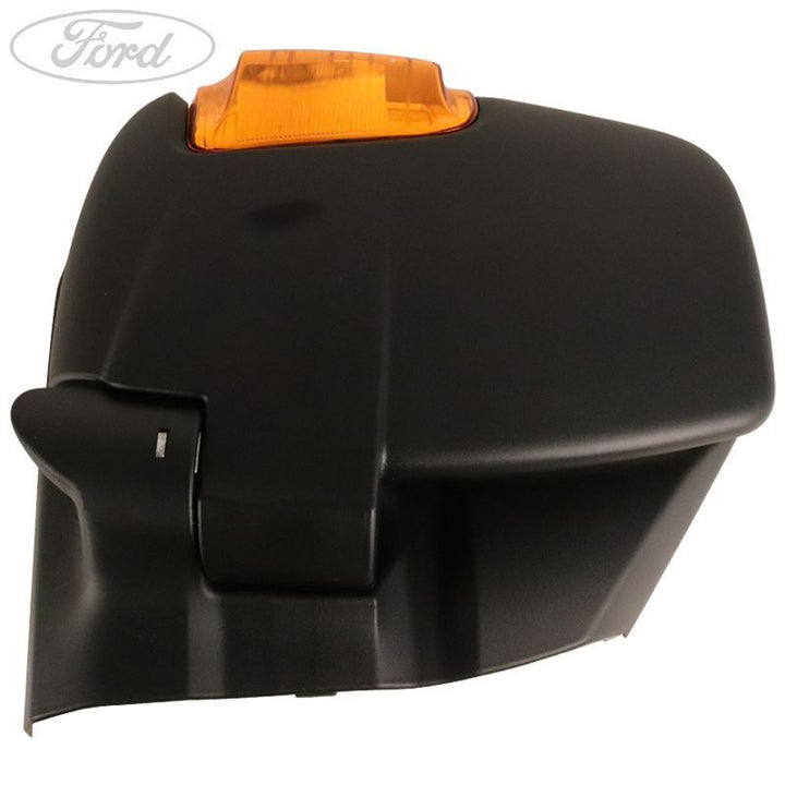 TRANSIT MK8 O/S DOOR MIRROR HOUSING & GLASS LARGE HEAD 14-
