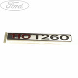TRANSIT TAILGATE NAME PLATE BADGE EMBLEM 110 T260