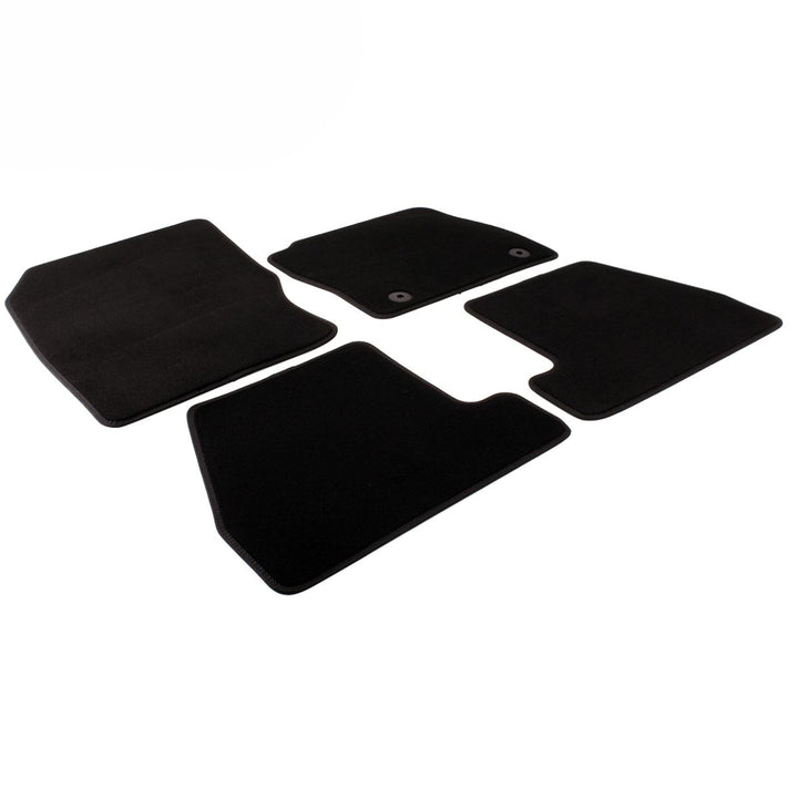 FOCUS ST FRONT & REAR FLOOR MATS VELOUR NO LOGO 2014-15