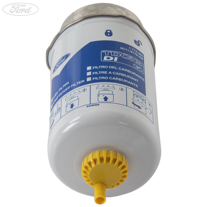 TRANSIT TDCI DIESEL FUEL FILTER 5