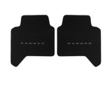 RANGER 01/2012-01/2019 VELOUR FLOOR MATS REAR,BLACK