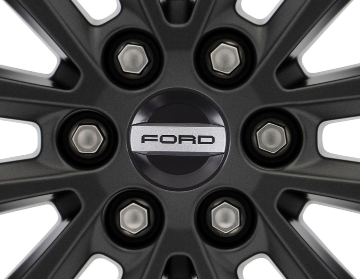 CENTER CAP BLACK,WITH FORD LETTERING