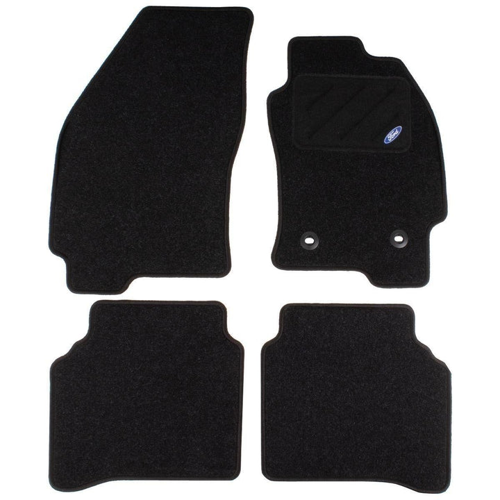 MONDEO FRONT & REAR CARPET CONTOUR FLOOR MATS CHARCOAL