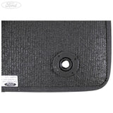 KA FRONT FLOOR MATS SET BLACK ACCENT VELOUR 2008-2016