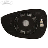FIESTA O/S DOOR REAR VIEW MIRROR GLASS HEATED 2016-