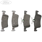 FIESTA MK8 ST OR ST-LINE REAR BRAKE PAD KIT SET 2017-