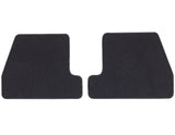 FOCUS VELOUR FLOOR MATS REAR, BLACK, 2011 - ONWARDS