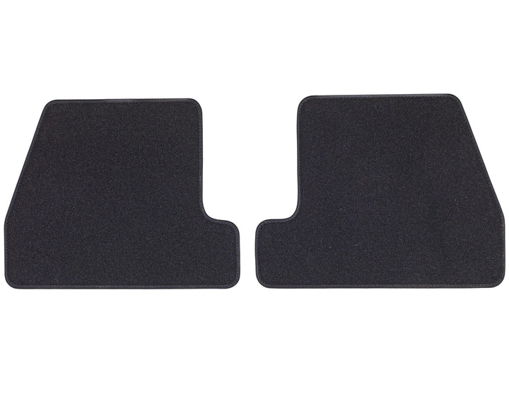 FOCUS VELOUR FLOOR MATS REAR, BLACK, 2011 - ONWARDS