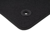 FOCUS FROM 04/2018 PREMIUM VELOURS FLOOR MATS FRONT,BLACK