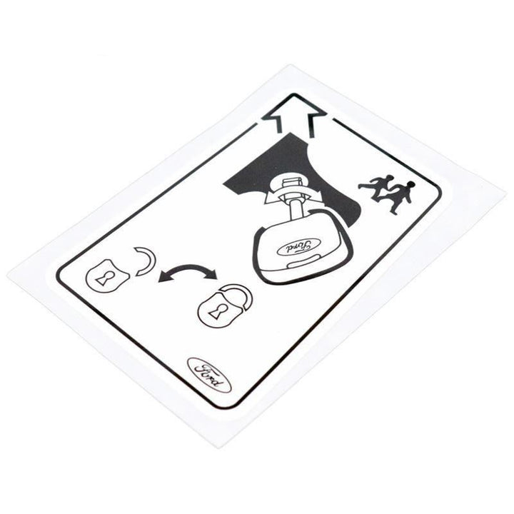 CHILD SAFETY LOCK DECAL
