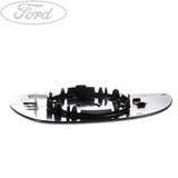 FIESTA N/S LEFT WING MIRROR GLASS