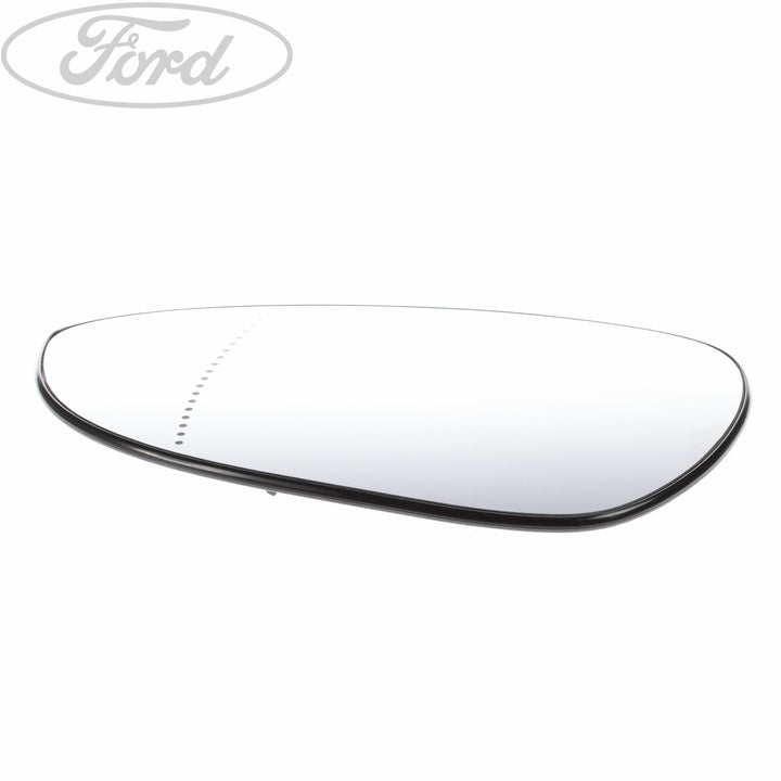 FIESTA N/S LEFT WING MIRROR GLASS