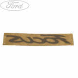 FOCUS FOCUS TAILGATE NAME PLATE BADGE EMBLEM