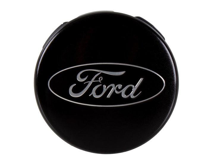 MUSTANG FOCUS EDGE FIESTA SINGLE 54MM CENTRE CAP WHEEL BLACK WITH OVAL LOGO 2015-2024