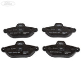 FRONT KA 1.2 FRONT BRAKE PAD AXLE SET + WEAR SENSOR